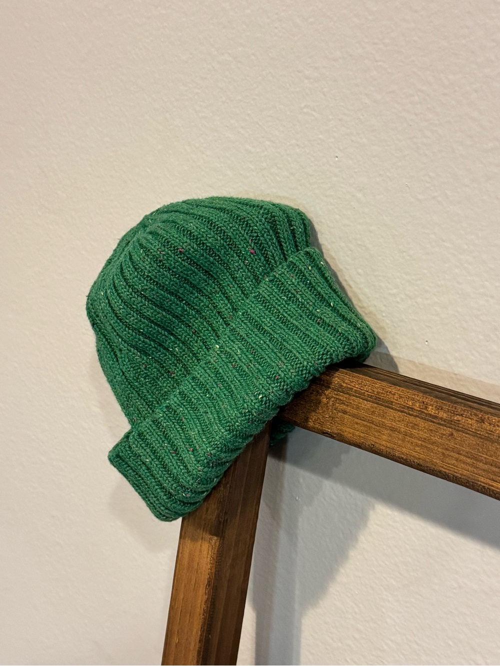 Cotton On Green Ribbed Beanie